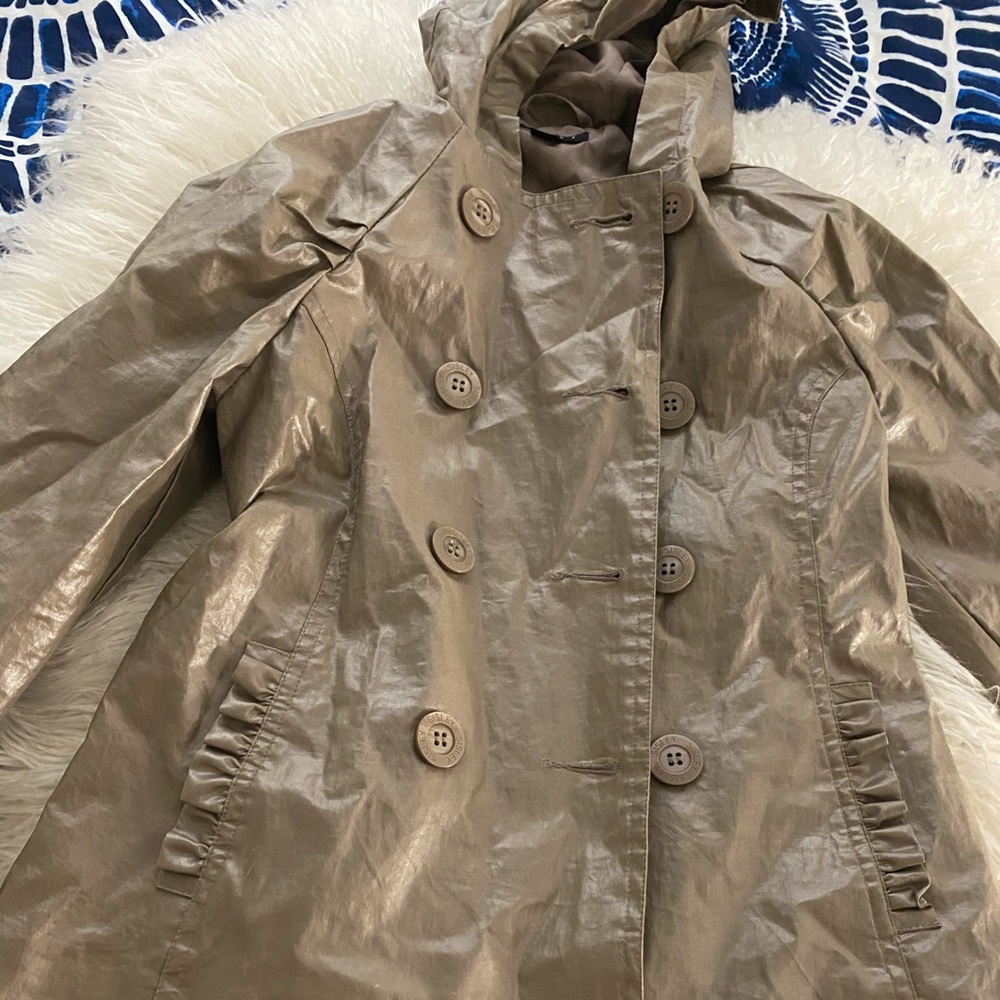 Sisley girl double breasted raincoat